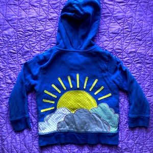 Mini Boden Rainbow Appliqué Jacket 🌈